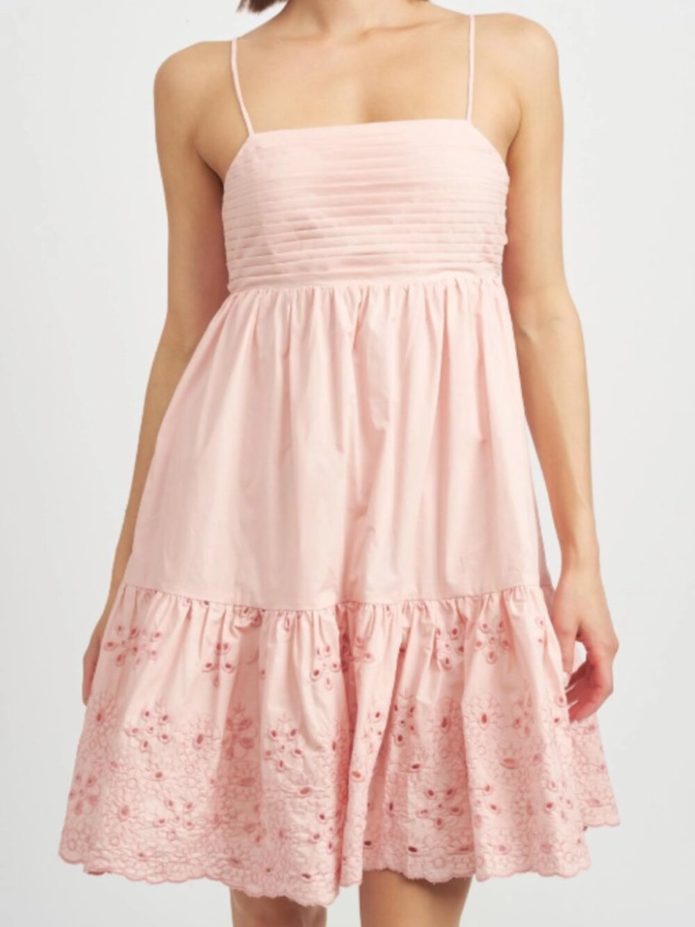 NWT En Saison Doreene Mini Dress (Pink)/ L